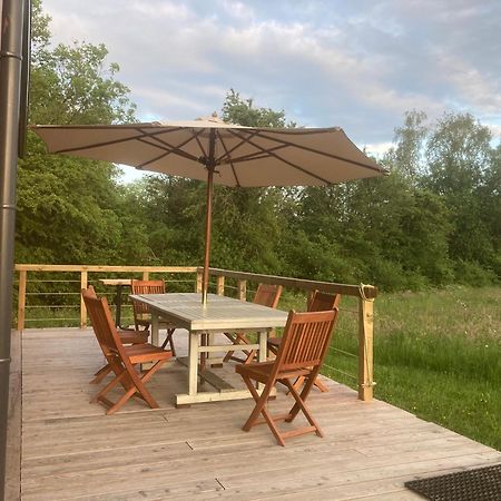 Tiny House Les Jours Heureux Sejour Nature Pres De Dinant Et Des Lacs De L Eau D Heure Villers-le-Gambon Exterior foto